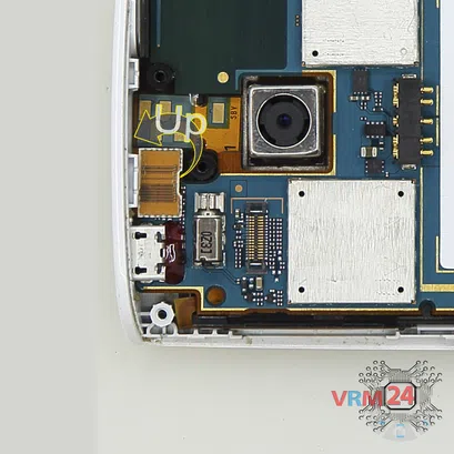 How to disassemble Sony Ericsson Xperia X10, Step 7/2