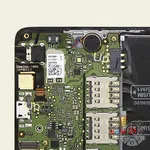 How to disassemble Lenovo A6000, Step 7/2