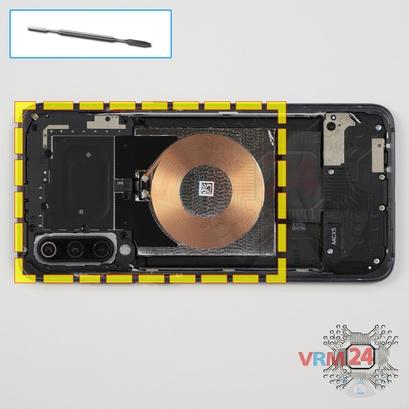 How to disassemble Xiaomi Mi 9, Step 4/1