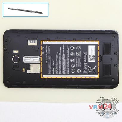 How to disassemble Asus ZenFone 2 Laser ZE601KL, Step 2/1