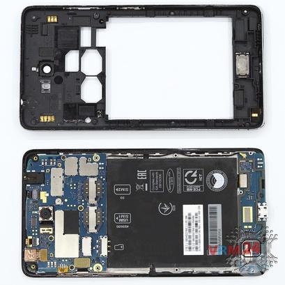 How to disassemble Lenovo S856, Step 4/2