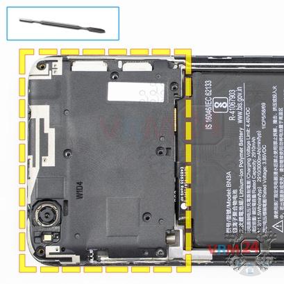 How to disassemble Xiaomi Redmi Go, Step 4/1