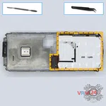 How to disassemble Nokia 6700 Classic RM-470, Step 13/1