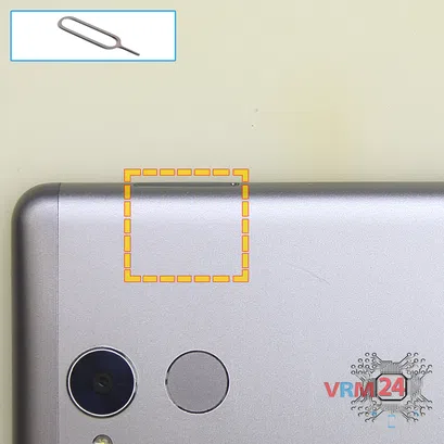 How to disassemble Huawei Honor 6C, Step 2/1