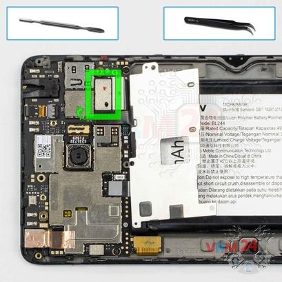 How to disassemble Lenovo Vibe P1, Step 8/2