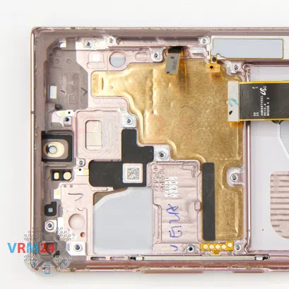 Cómo desmontar Samsung Galaxy Note 20 Ultra SM-N985, Paso 21/1