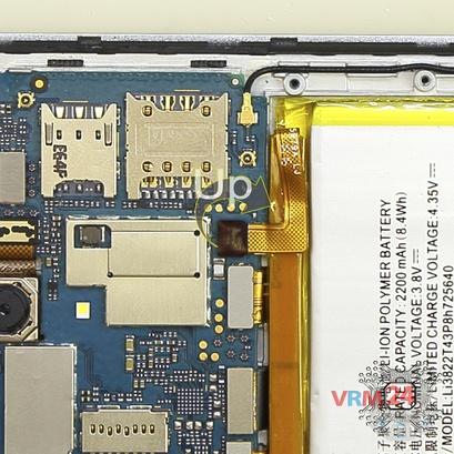 How to disassemble ZTE Blade A510, Step 5/2