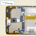 How to disassemble Meizu M5 M611H, Step 13/1