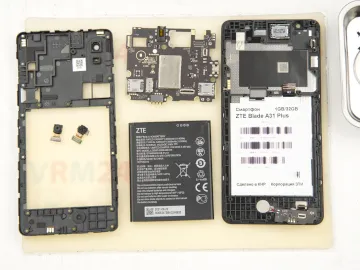 Cómo desmontar ZTE Blade A31 Plus