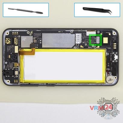 How to disassemble ZTE Blade X5, Step 7/1