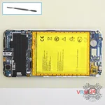 How to disassemble ZTE Blade A610, Step 9/1