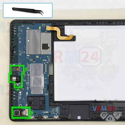 Como desmontar Samsung Galaxy Tab A 10.1'' (2019) SM-T515 por si mesmo, Passo 12/1