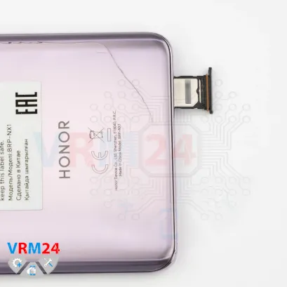 How to disassemble Honor X9c, Step 2/2