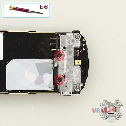 How to disassemble Nokia 8600 LUNA RM-164, Step 10/1