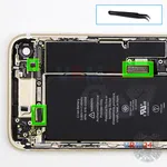 Como desmontar Apple iPhone 7 por si mesmo, Passo 23/1