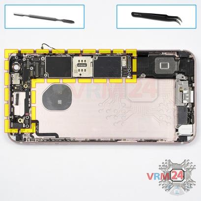 How to disassemble Apple iPhone 6S Plus, Step 17/1