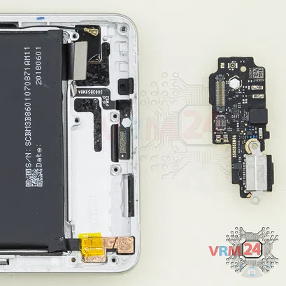 How to disassemble Xiaomi Mi Mix 2S, Step 11/2