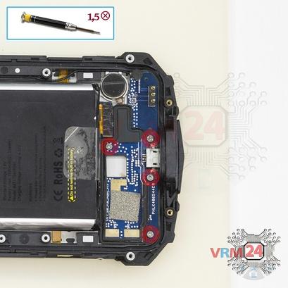 How to disassemble Doogee S60 Lite, Step 12/1
