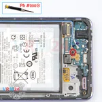 Cómo desmontar Samsung Galaxy A52 SM-A525, Paso 10/1