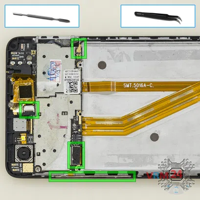 Как разобрать DEXP Ixion Z150, Шаг 10/1