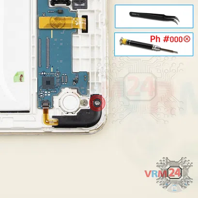 How to disassemble Samsung Galaxy Tab A 8.0'' SM-T355, Step 10/1