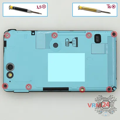 How to disassemble Sony Xperia GO, Step 3/1