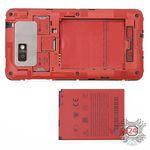 How to disassemble HTC Desire 400, Step 2/2