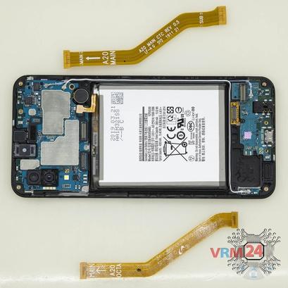 How to disassemble Samsung Galaxy A20 SM-A205, Step 7/3
