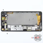 Cómo desmontar ZTE Nubia Z5S Mini, Paso 8/2