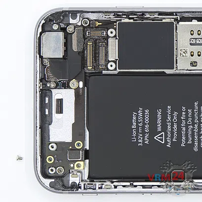 Cómo desmontar Apple iPhone 6S, Paso 9/2