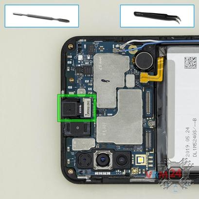 Como desmontar Samsung Galaxy A50 SM-A505 por si mesmo, Passo 13/1