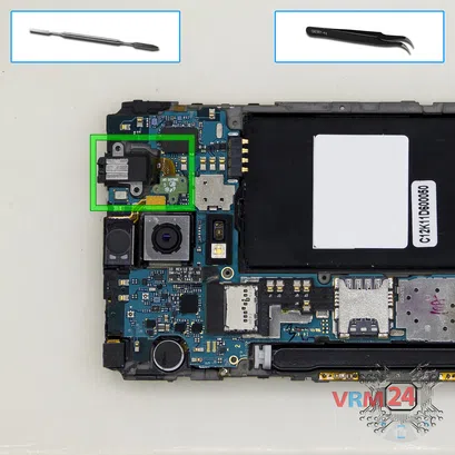 How to disassemble Samsung Galaxy Note 4 SM-N910, Step 8/1