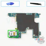 How to disassemble Samsung Galaxy S21 FE SM-G990, Step 17/1