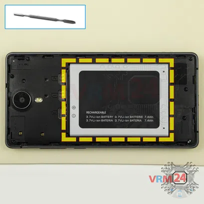 How to disassemble Micromax Canvas 5 Lite Q462, Step 2/1