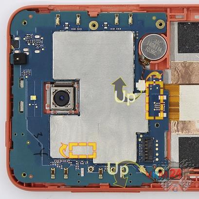 How to disassemble HTC Desire 610, Step 8/2