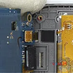 Cómo desmontar Samsung Galaxy Y GT-S5360, Paso 6/2