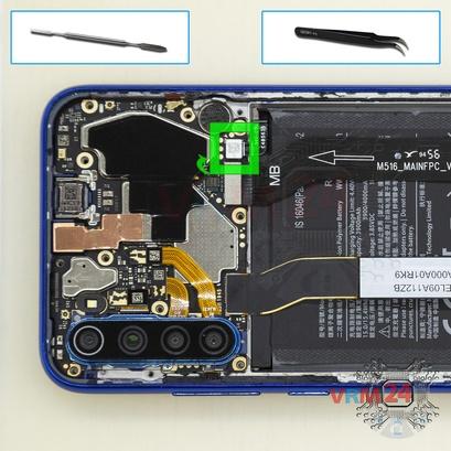 How to disassemble Xiaomi Redmi Note 8T, Step 6/1
