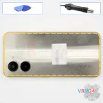 How to disassemble Realme C33, Step 3/1