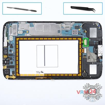 How to disassemble Samsung Galaxy Tab 3 8.0'' SM-T311, Step 2/1