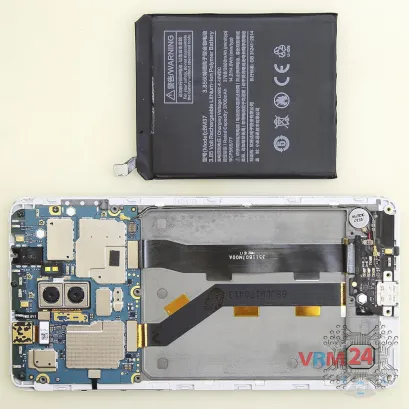 How to disassemble Xiaomi Mi 5S Plus, Step 10/2