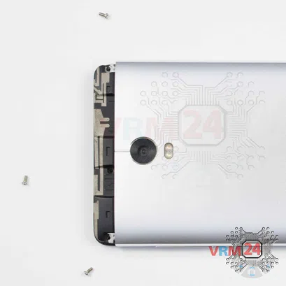 Como desmontar Lenovo Vibe P1, Passo 4/2