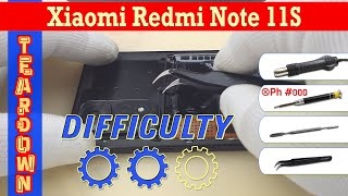 Xiaomi Redmi Note 11s 2201117SG 📱 Teardown Take apart Tutorial