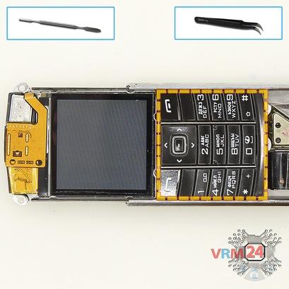 How to disassemble Nokia 8800 RM-13, Step 12/1
