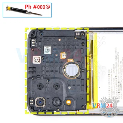 How to disassemble Realme C15, Step 5/1