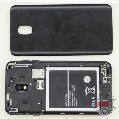 How to disassemble Samsung Galaxy J4 SM-J400, Step 1/2