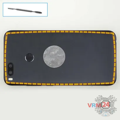 Как разобрать Xiaomi Mi 5X, Шаг 3/1