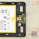 How to disassemble Samsung Galaxy Tab A 8.0'' (2019) SM-T295, Step 8/2