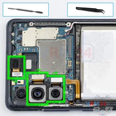 Как разобрать Samsung Galaxy S20 FE SM-G780, Шаг 15/1