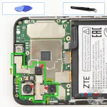 Как разобрать ZTE Blade V50 Design, Шаг 17/1