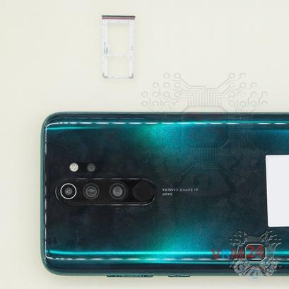 How to disassemble Xiaomi Redmi Note 8 Pro, Step 1/2